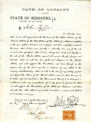 Schwört den Eid der Treue gegenüber der Regierung der Vereinigten Staaten und dem Staat Missouri